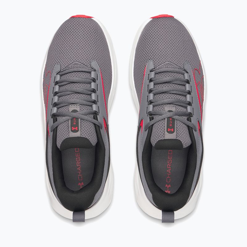Férfi futócipők Under Armour Surge 5 castlerock/distant gray/red 3