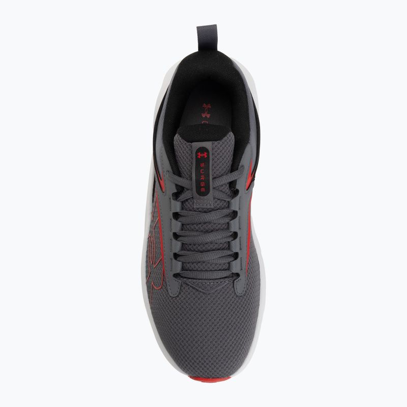 Férfi futócipők Under Armour Surge 5 castlerock/distant gray/red 5