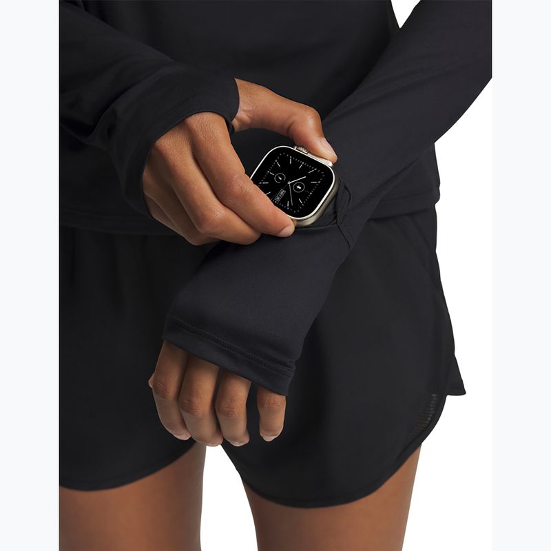 Női futópulóver Under Armour Velociti Half Zip ultimate black/reflective 3