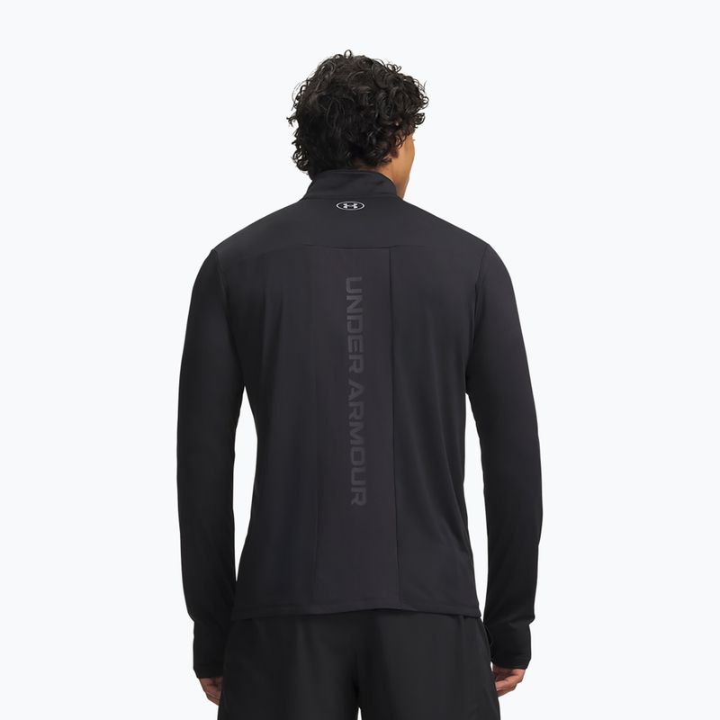 Férfi pulóver Under Armour Tech Utility 1/4 Zip black/steel 2