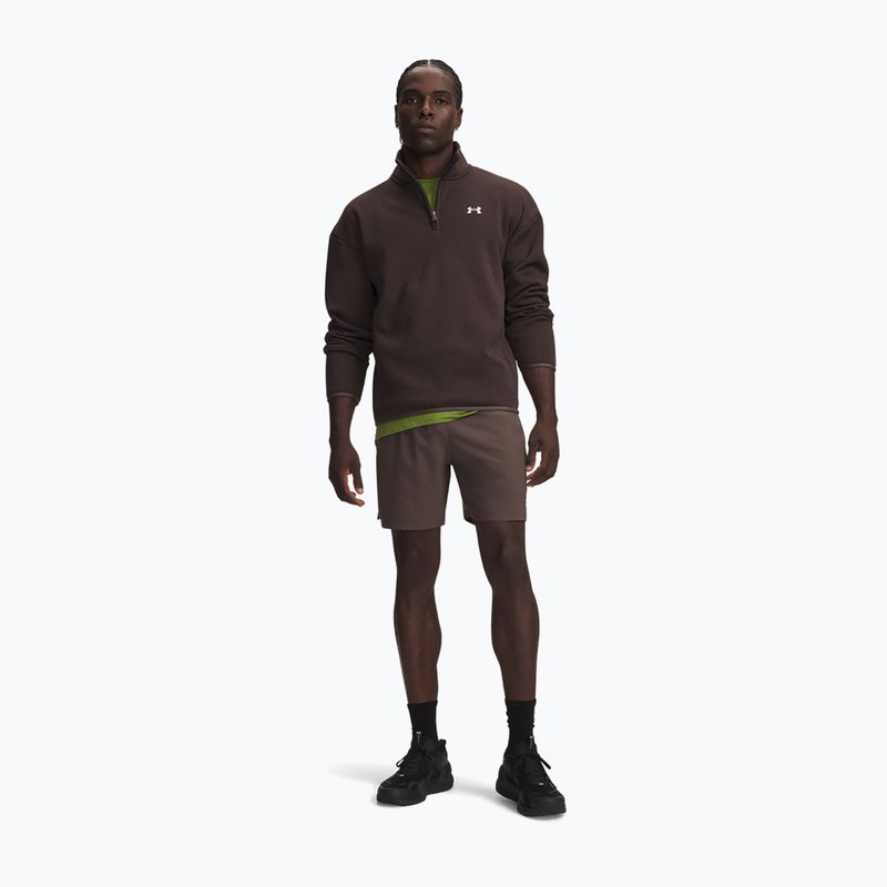 Férfi edző rövidnadrág Under Armour Vanish Woven 2.0 Shorts peppercorn/white 2