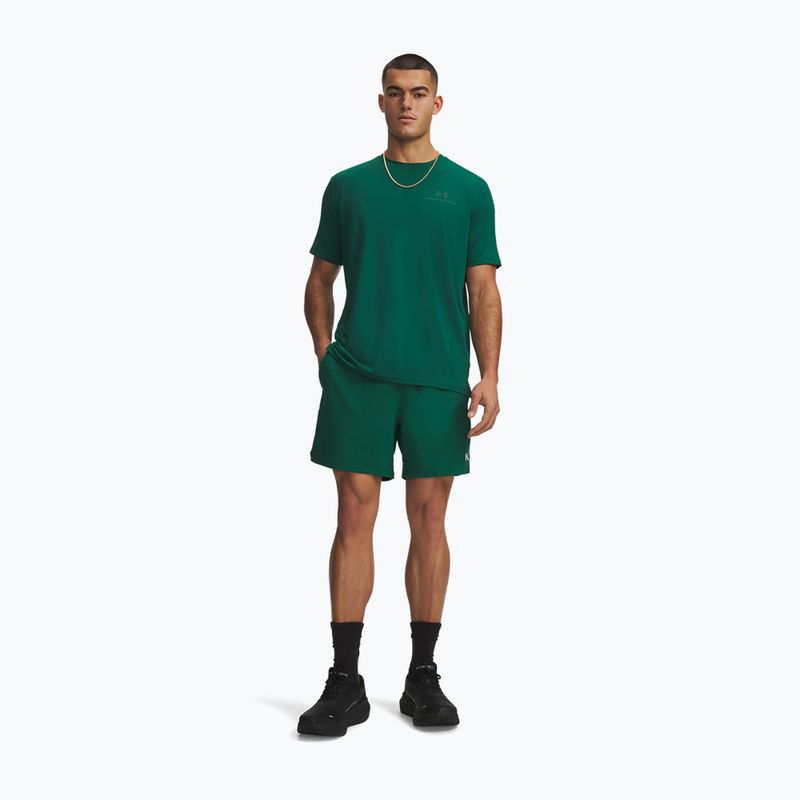 Férfi edző rövidnadrág Under Armour Vanish Woven 2.0 Shorts campus ivy/white 2