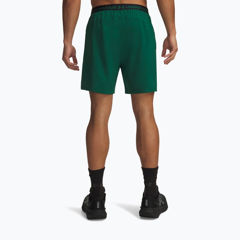 Férfi edző rövidnadrág Under Armour Vanish Woven 2.0 Shorts campus ivy/white 3