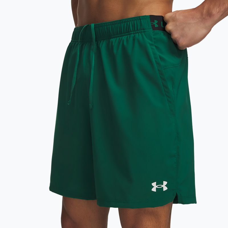 Férfi edző rövidnadrág Under Armour Vanish Woven 2.0 Shorts campus ivy/white 4
