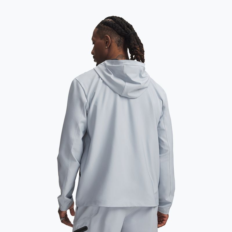 Férfi kabát Under Armour Unstoppable Woven Jacket blue fog/black 2