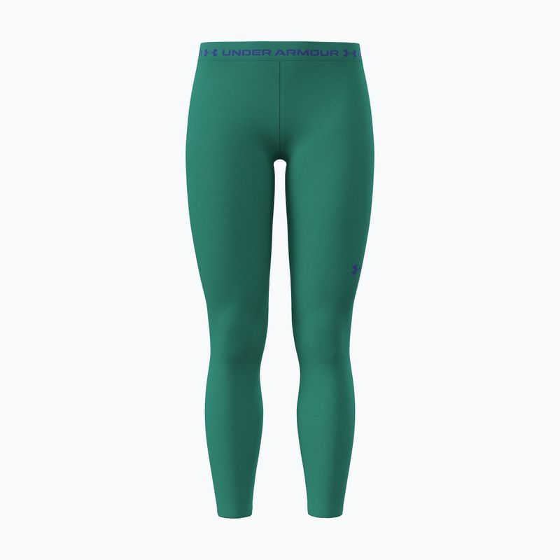 Női edzőleggingsek Under Armour HeatGear Leggings geode green/team royal