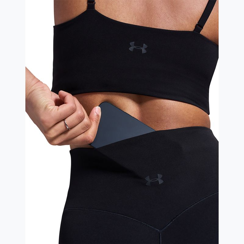 Női edzőleggingsek Under Armour Meridian Leggings ultimate black/ultimate black 7