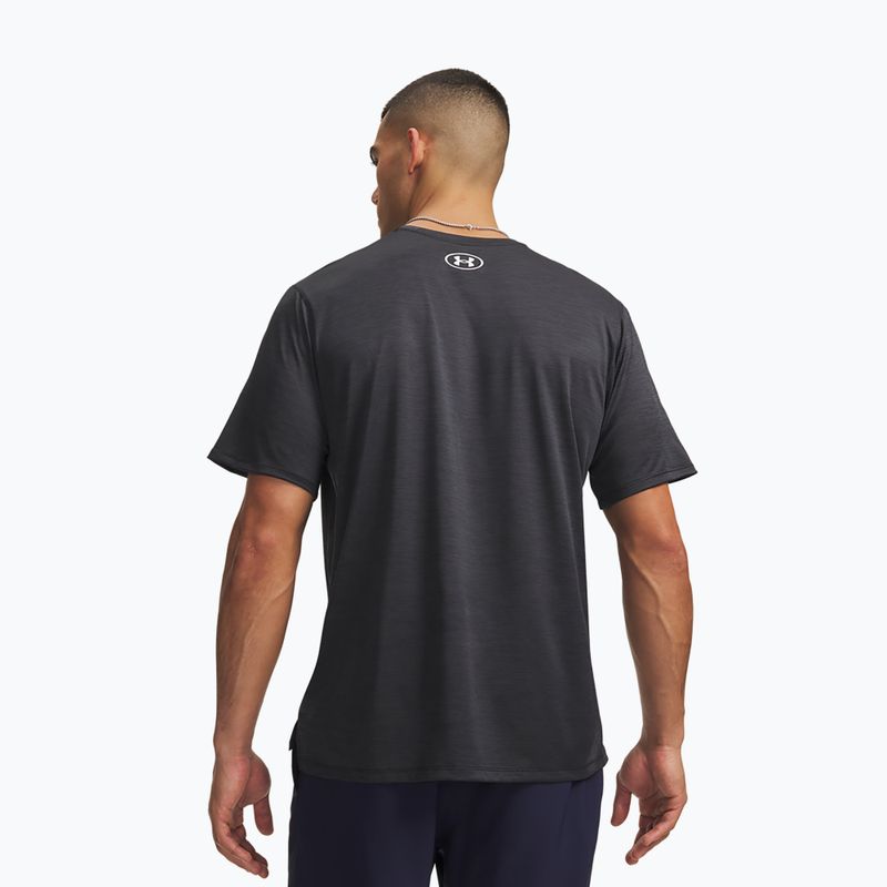 Férfi edző póló Under Armour Tech Vent ultimate black/white 2