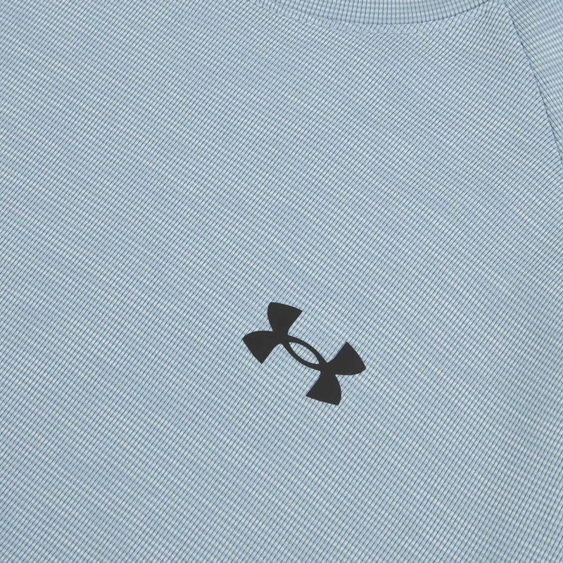 Férfi edző póló Under Armour Tech Textured blue wind/black 3