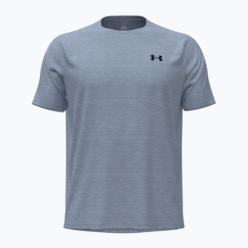 Férfi edző póló Under Armour Tech Textured blue wind/black 5