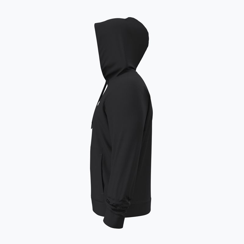 Férfi pulóver Under Armour Flex Fleece Hoodie ultimate black/white 3