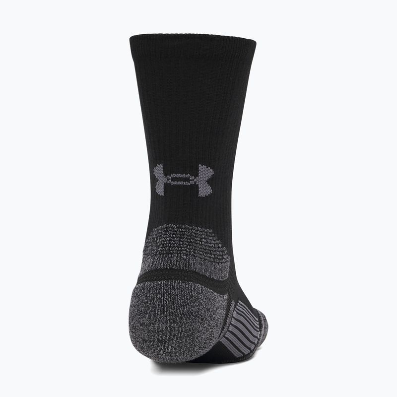 Zokni Under Armour Perf Tech Pro 3 Pack Crew ultimate black/ultimate black/castlerock 3