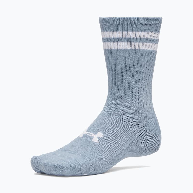 Zokni Under Armour Essential Crew 6 Pack blue fog/blue wind/white 2