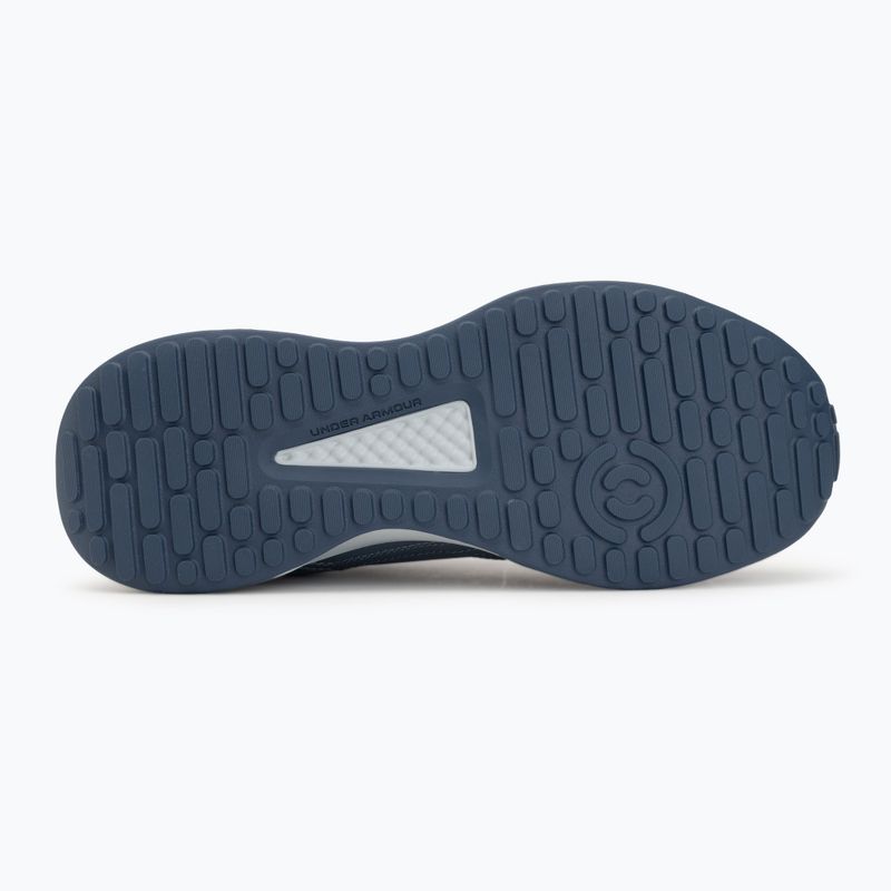 Férfi edzőcipők Under Armour Edge Leather gravel/blue fog/blackout navy 4