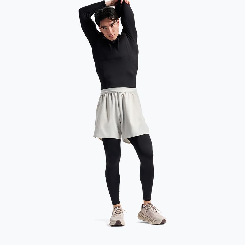 Férfi edző hosszú ujjú póló Under Armour Coldgear Elite Comp Mock ultimate black/ultimate black/reflective 2