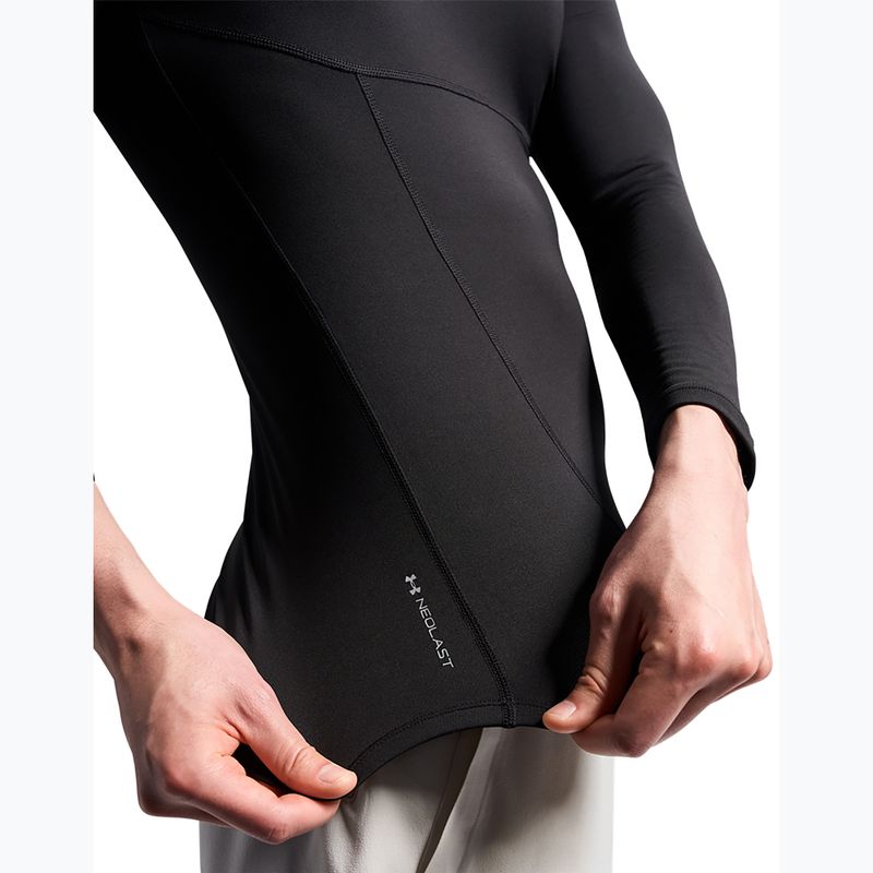 Férfi edző hosszú ujjú póló Under Armour Coldgear Elite Comp Mock ultimate black/ultimate black/reflective 7