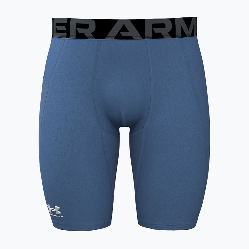 Férfi edző rövidnadrág Under Armour HG Armour Long Shorts aegean blue/white