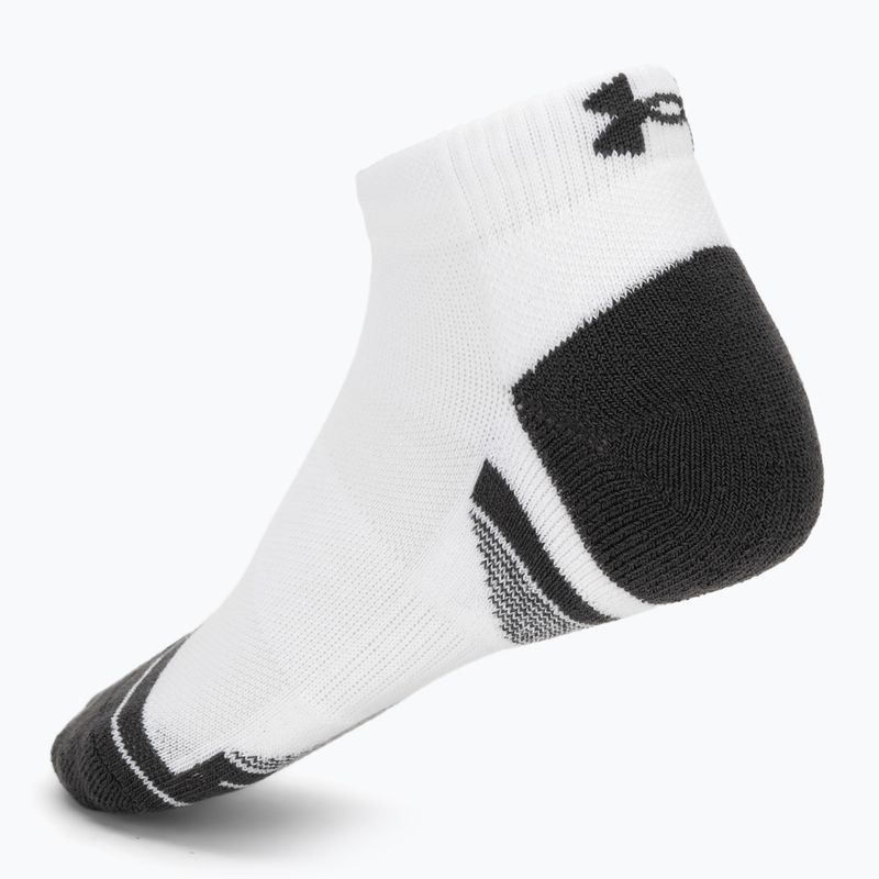 Zokni Under Armour Perf Tech Low 3 pack white/white/jet gray 2