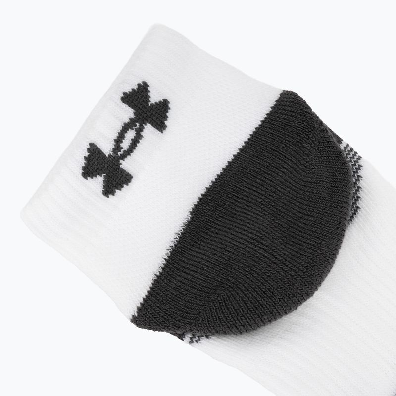 Zokni Under Armour Perf Tech Low 3 pack white/white/jet gray 3