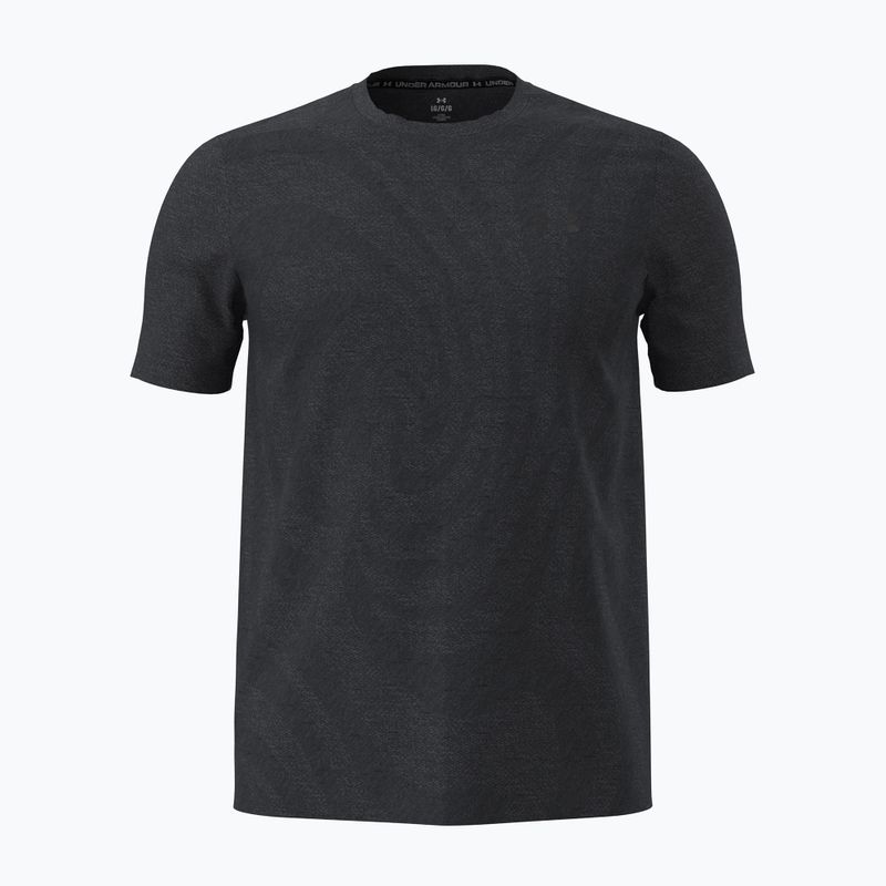 Férfi edző póló Under Armour Vanish Seamless Novelty SS Ultimate Black/Ultimate Black