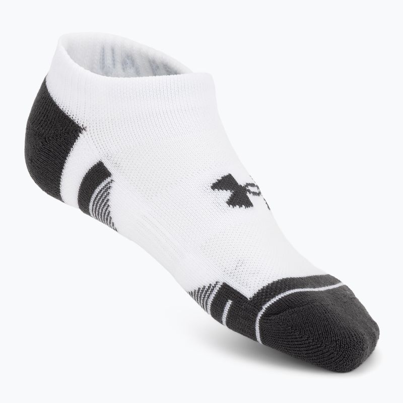 Zokni Under Armour Perf Tech NS 3 pack mod gray/white/jet gray 4