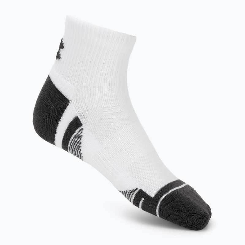Zokni Under Armour Perf Tech Qtr 3 pack mod gray/white/jet gray 2
