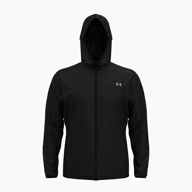 Férfi futókabát Under Armour Velociti Storm Jacket black/reflective
