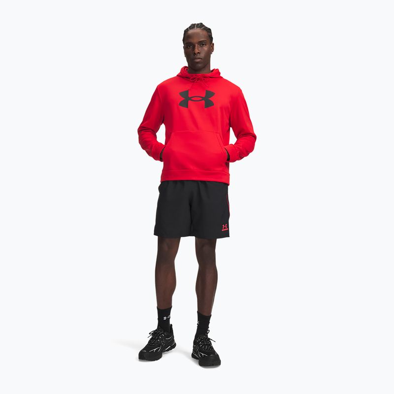 Férfi edző rövidnadrág Under Armour Tech Sport black/racer red/racer red 2