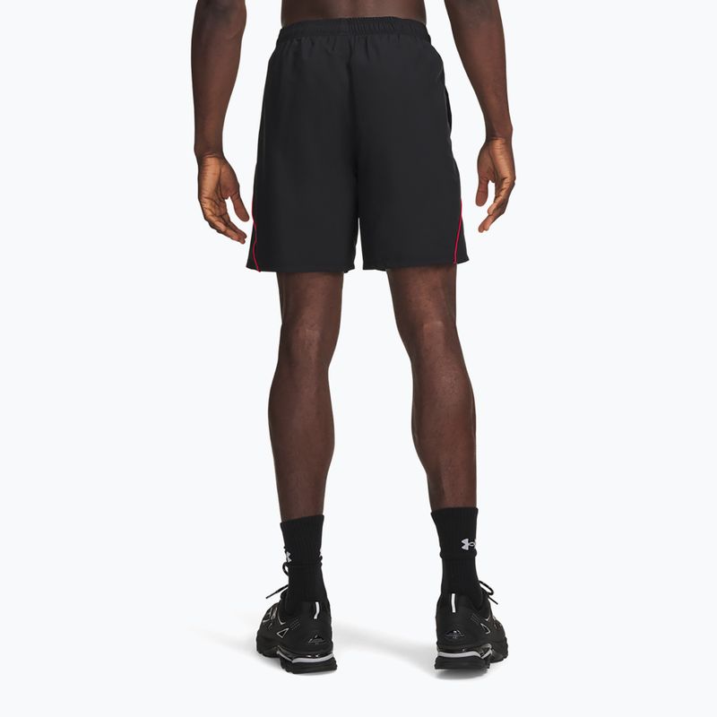 Férfi edző rövidnadrág Under Armour Tech Sport black/racer red/racer red 3