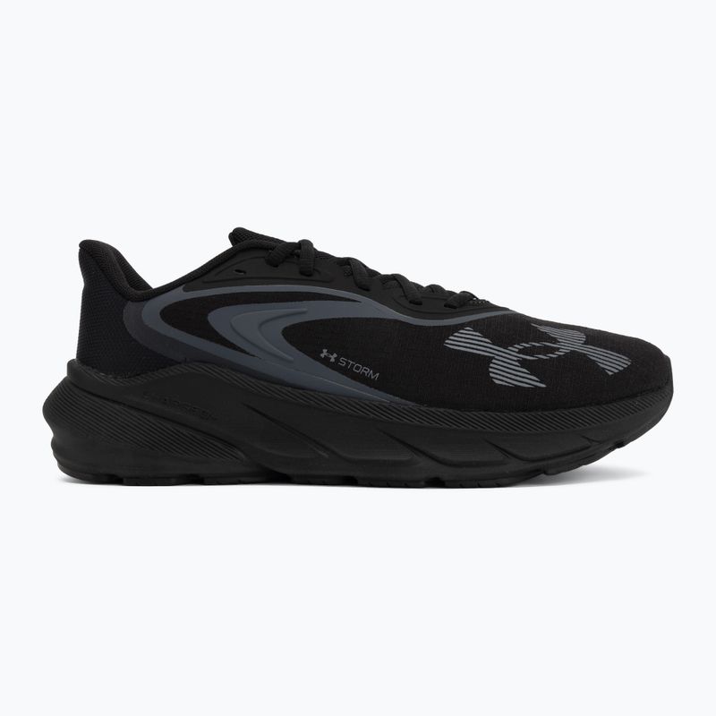 Férfi futócipők Under Armour Turbulence 3 Storm black/castlerock/metallic gun metal 2