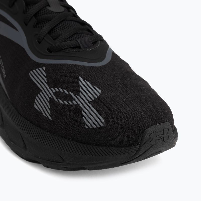 Férfi futócipők Under Armour Turbulence 3 Storm black/castlerock/metallic gun metal 7