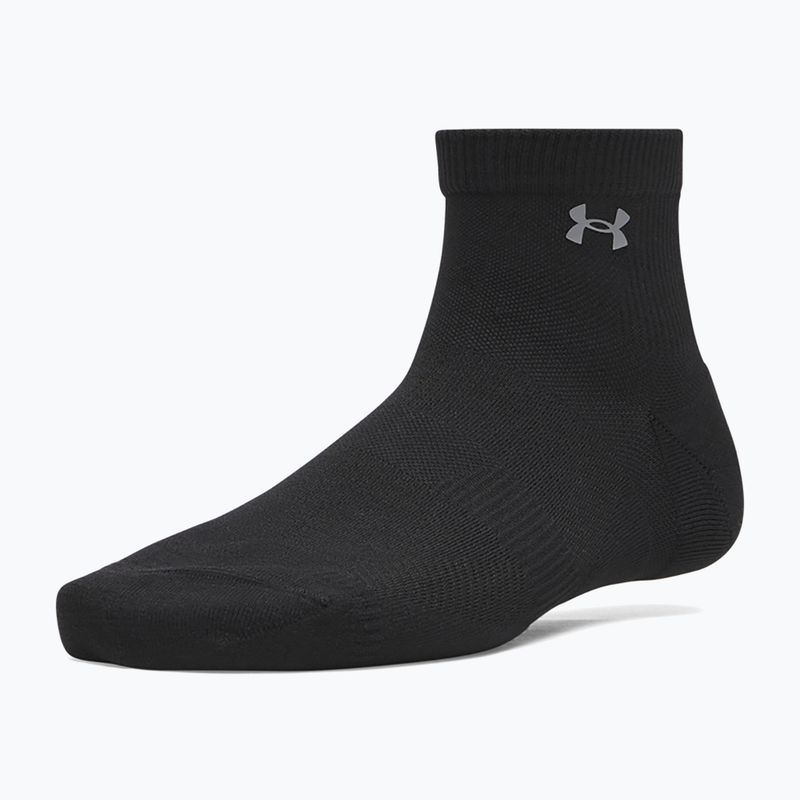 Női zokni Under Armour Vanish 3 Pack ultimate black/ultimate black/castlerock 2