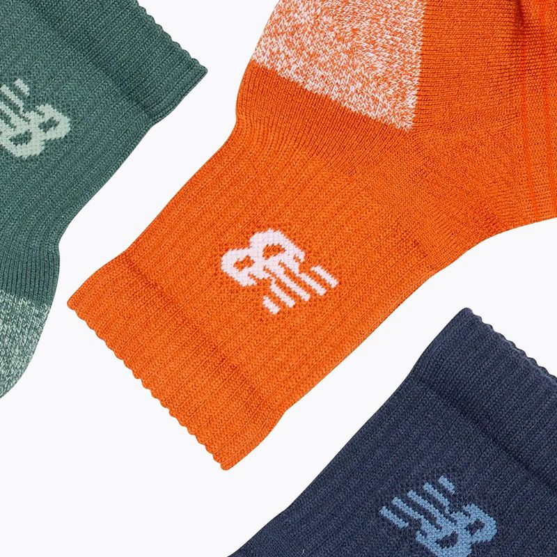 New Balance Active Cushion Quarter zokni 3 pár nyomtatás/mintázat/misc 2