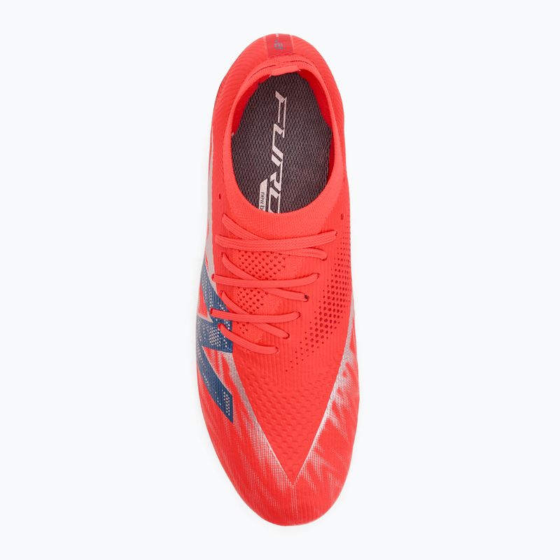 New Balance Furon Elite V8 FG piros futballcipő 5