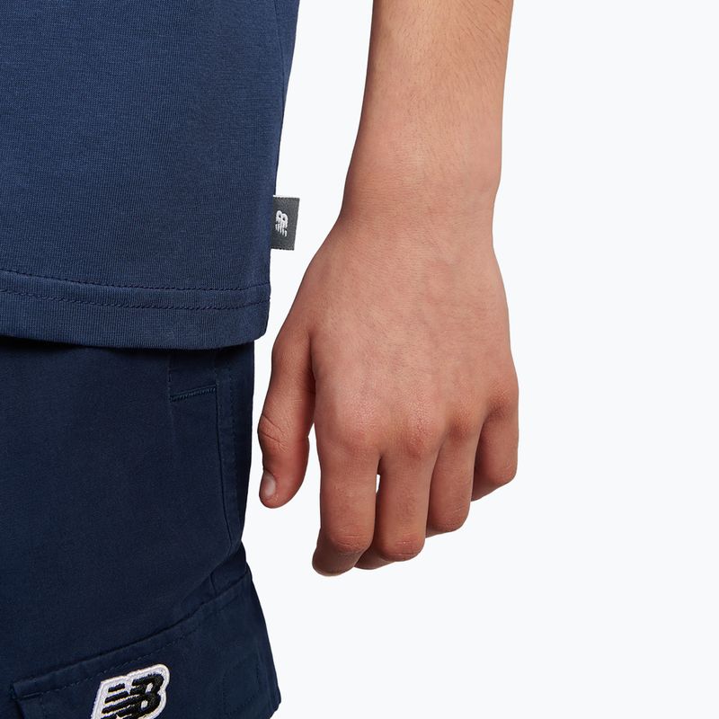 Gyerek póló New Balance Authentic Brand Players Graphic Tee nb navy 6