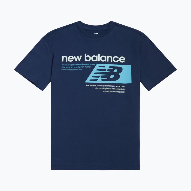 Gyerek póló New Balance Authentic Brand Players Graphic Tee nb navy 7
