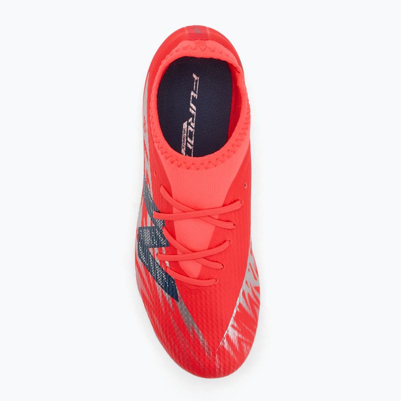 Gyerek focicipő New Balance Furon Team V8 Jr FG piros 5