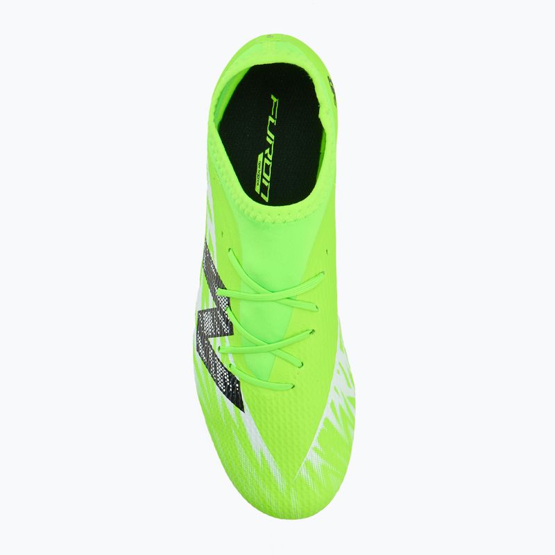Gyerek focicipő New Balance Furon Team V8 Jr FG zöld 5