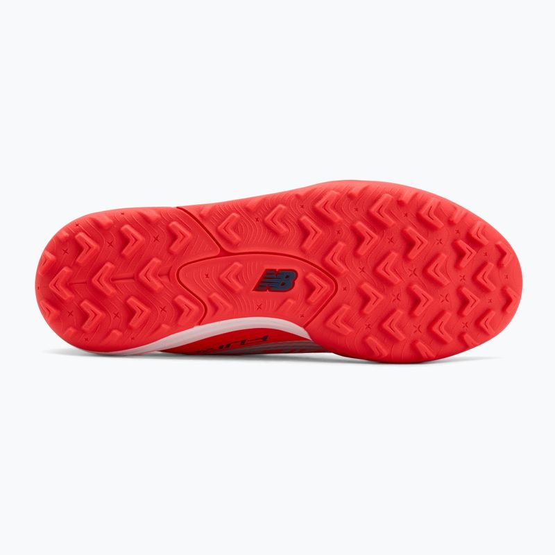 Gyerek focicipő New Balance Furon Team V8 Jr TF piros 4