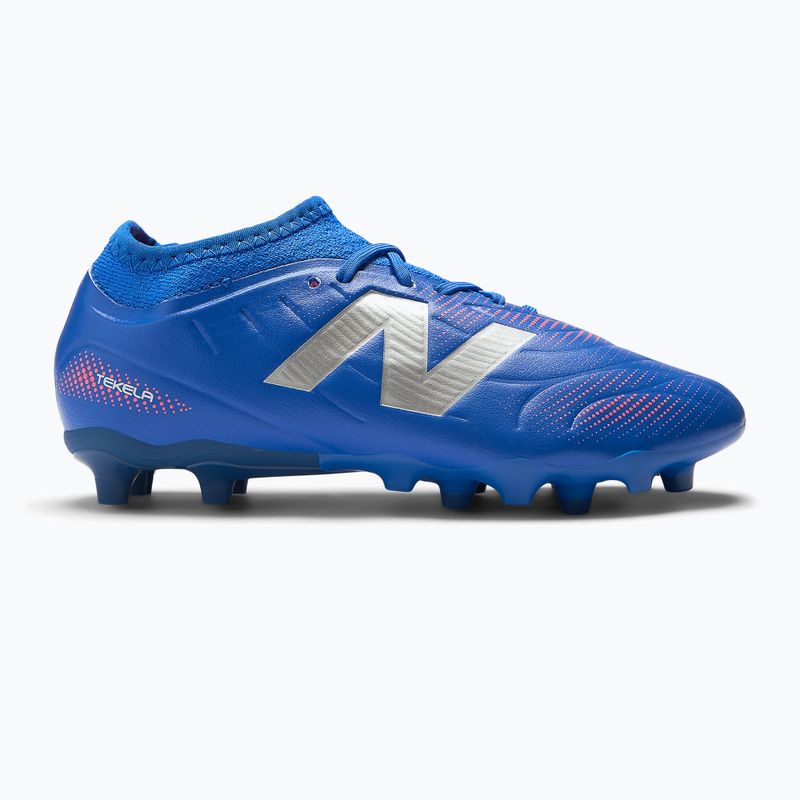 Gyerek focicipő New Balance Tekela Team Low JR FG kék 8