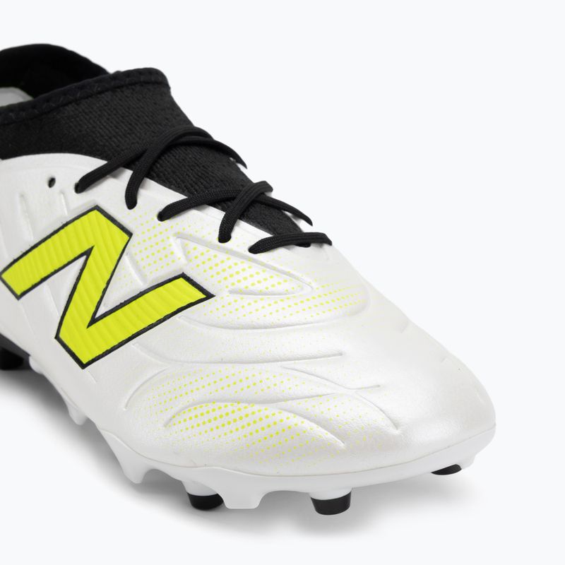 Gyerek focicipő New Balance Tekela Team Low JR FG fehér 7