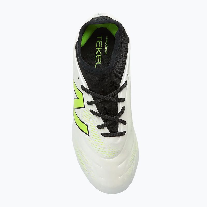Gyerek focicipő New Balance Tekela Team Low JR FG fehér 6
