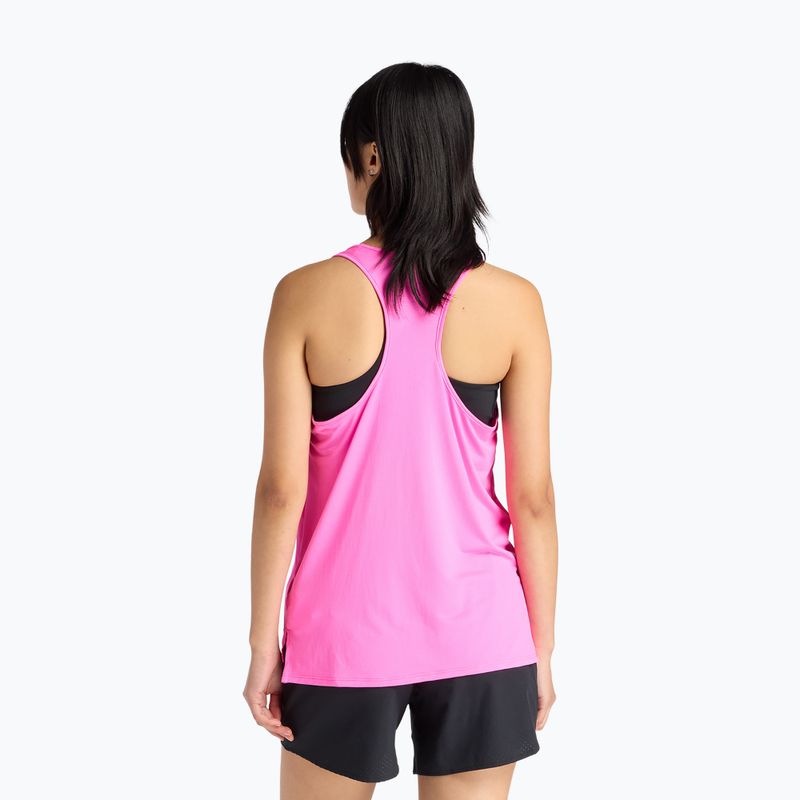 Női futópóló New Balance Sport Essentials Tank pink heat 2