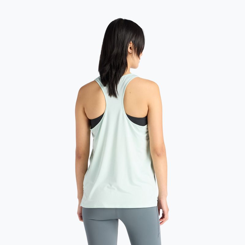 Női futópóló New Balance Sport Essentials Tank cosmic jade 2