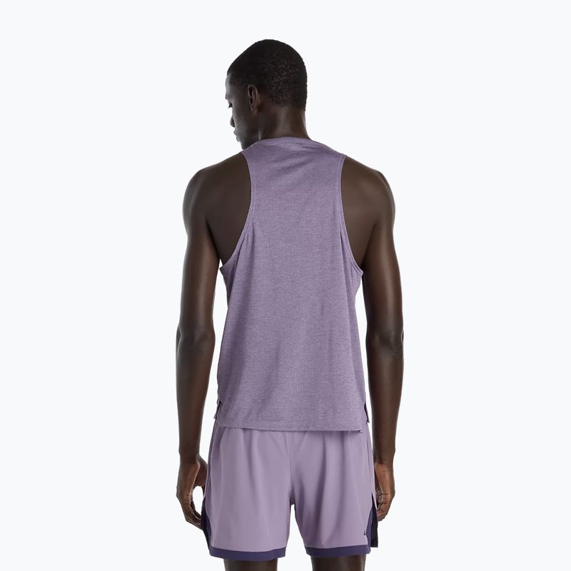 Férfi póló New Balance Singlet Athletics candied violet heather 3