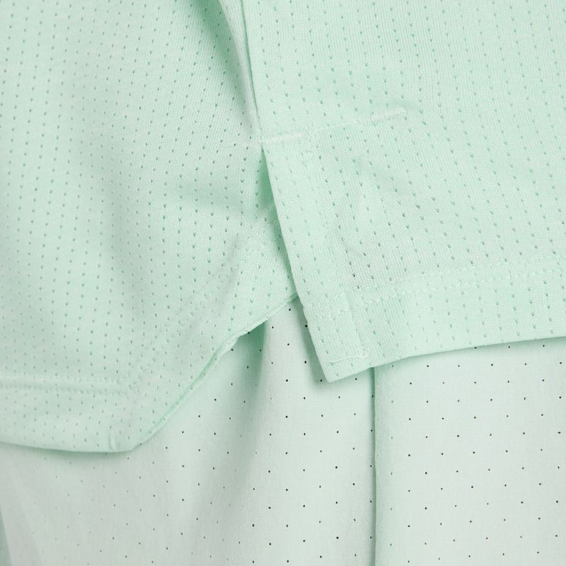 Férfi póló New Balance Athletics Run cosmic jade heather 6