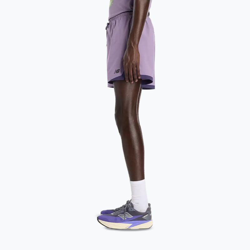 Férfi futóshort New Balance Run Essentials 5" candied violet 4