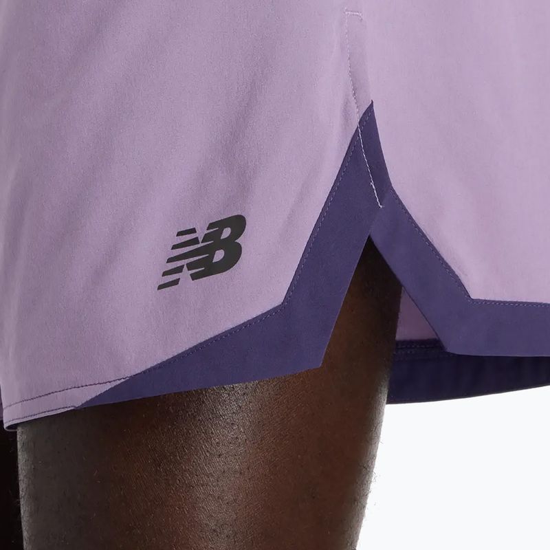 Férfi futóshort New Balance Run Essentials 5" candied violet 6