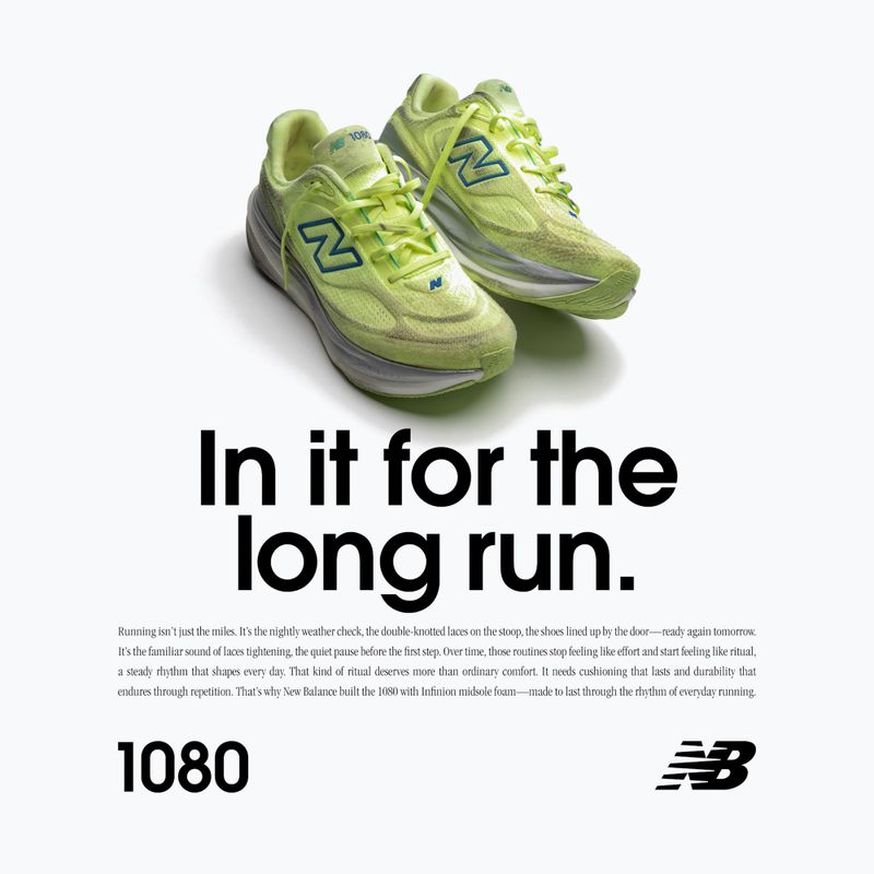 Férfi futócipők New Balance 1080'S V15 afterglow/blue bird/silver metallic 8