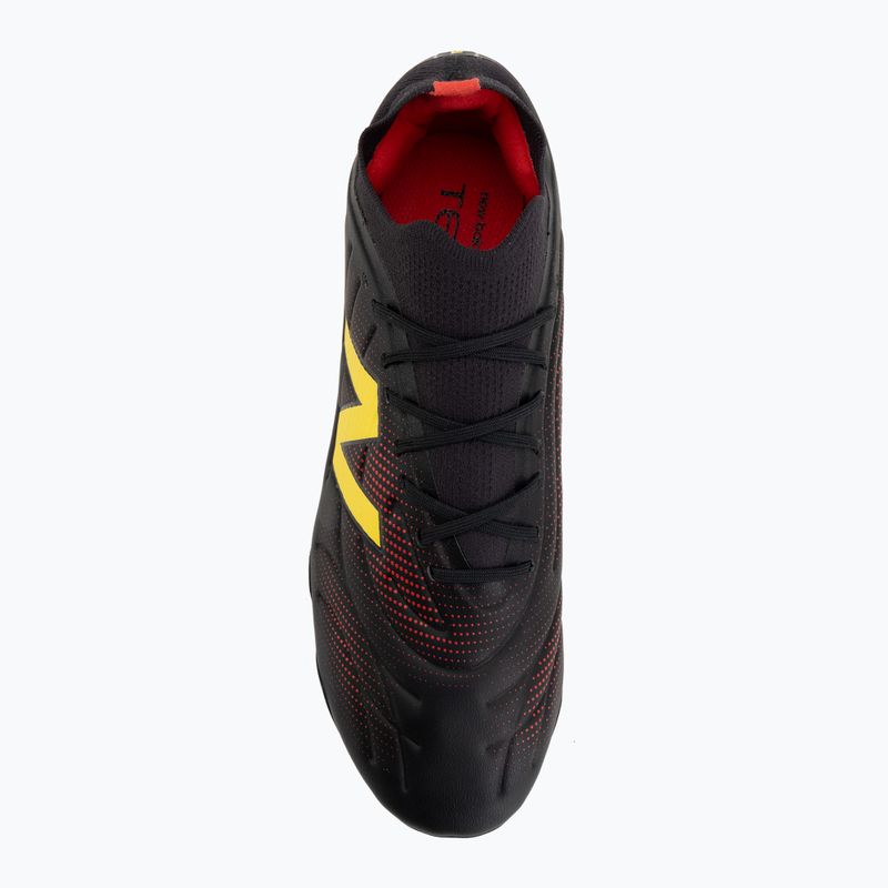Futballcipő New Balance Tekela Team Low V5 FG black 100/punch yellow/fire cracker 5